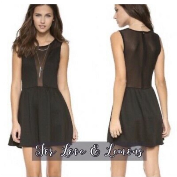 For love and lemons black lulu skater dress - Picture 2 of 11